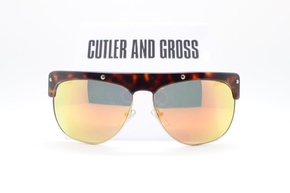 Buy Cutler and Gross Vintage Y2k Sunglasses. Spectacular Oversized 