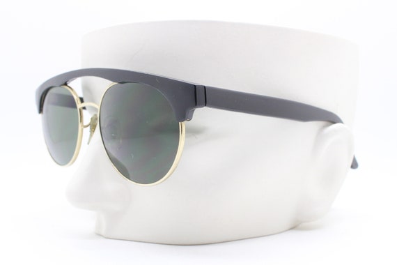 Linda Farrow vintage 80s sunglasses model 218. Dy… - image 7