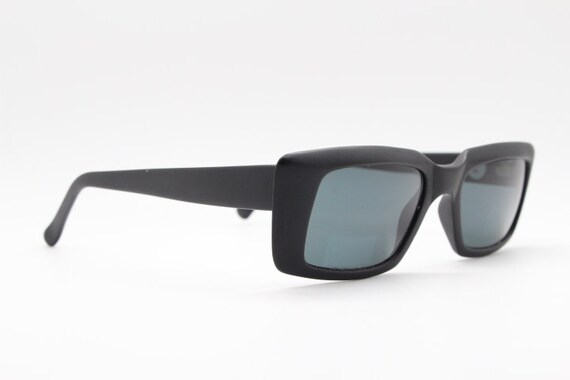 Caroline BK 90s vintage cat eye sunglasses. Razor… - image 8