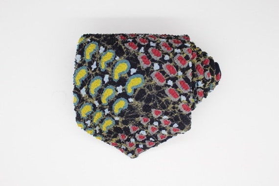 70s vintage all silk neck tie made in Japan. Abst… - image 2