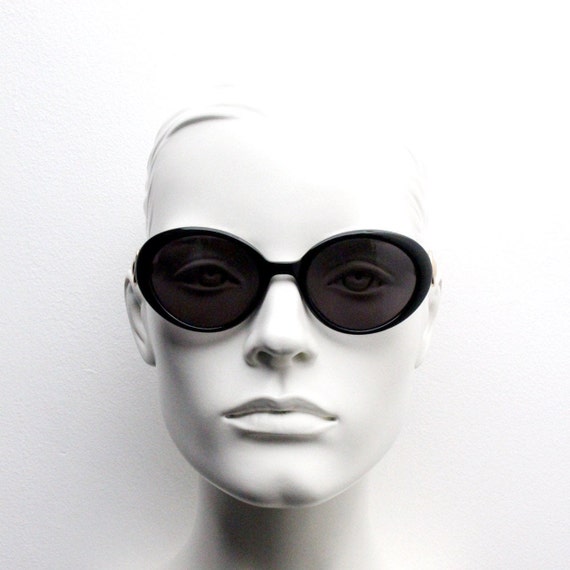 Sunex 90s vintage round acetate sunglasses. Women… - image 6