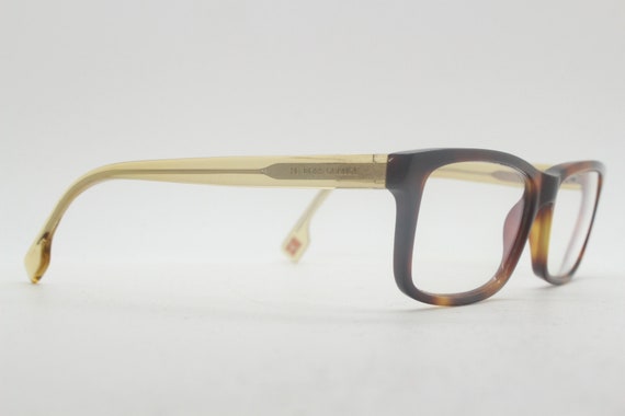 Hugo Boss rectangular glasses model BO 0068. Mott… - image 8
