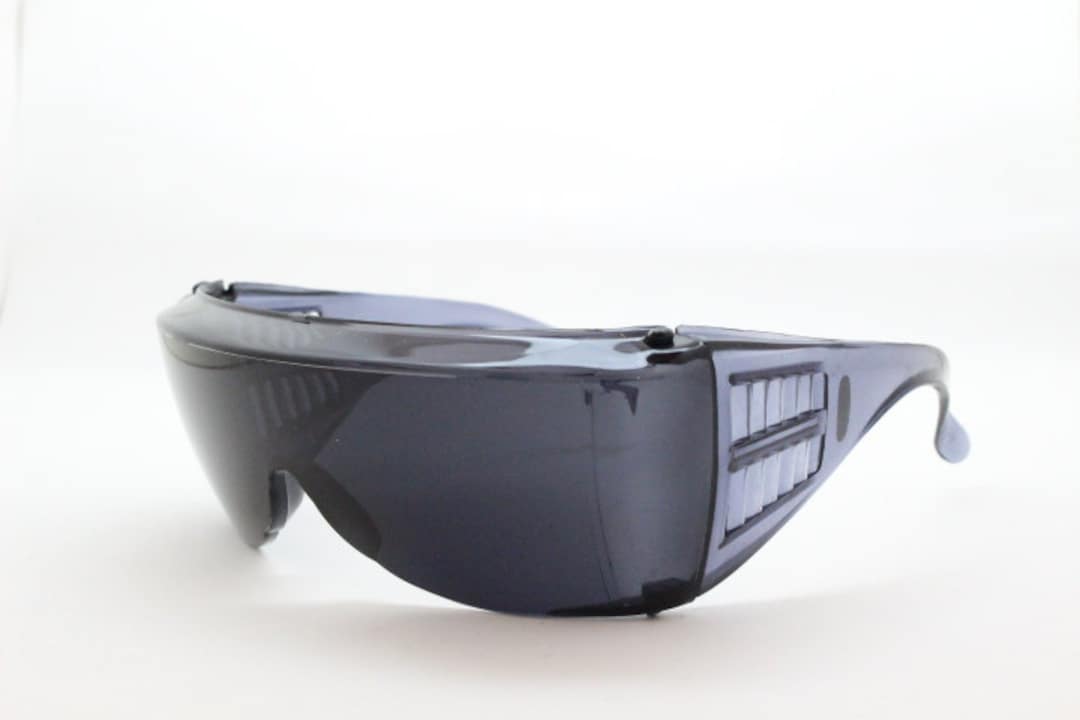 Farrows by Linda Farrow Vintage 80's Black Visor Sunglasses Model 306 ...