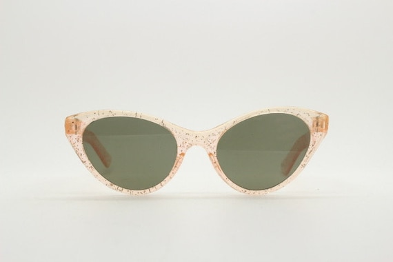 Vintage Cat Eye Sunglasses with Crystal Frame Vintage Crystal Diamond Cat Eye Sunglasses for Women with  main image 2
