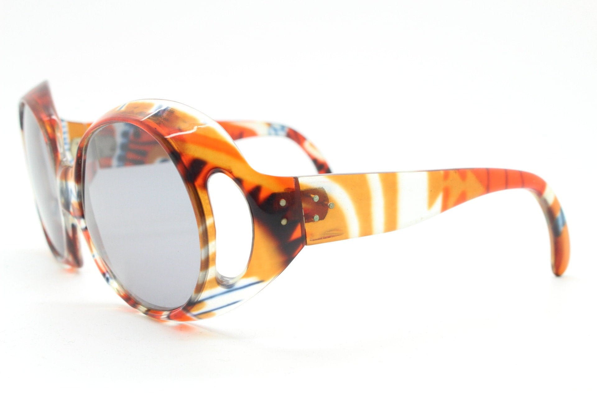 GDC Round Sunglasses イエロー REDUCED - 20% OFF - Jimi 60's 70's round hexagon octagon