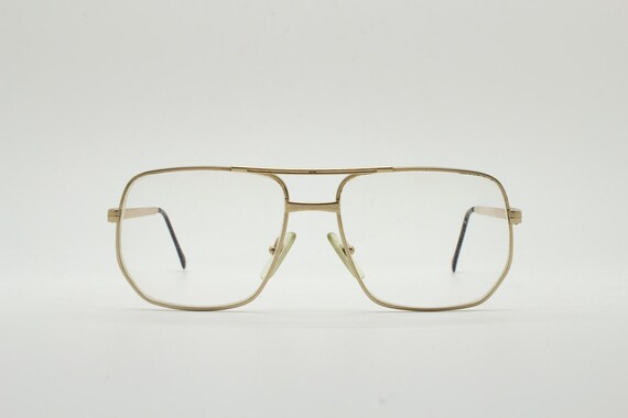 Apollo Optik 70s vintage angular square aviator e… - image 3