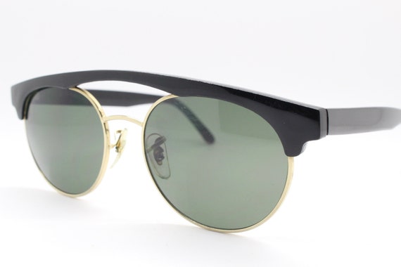 Linda Farrow vintage 80s sunglasses model 218. Dy… - image 3