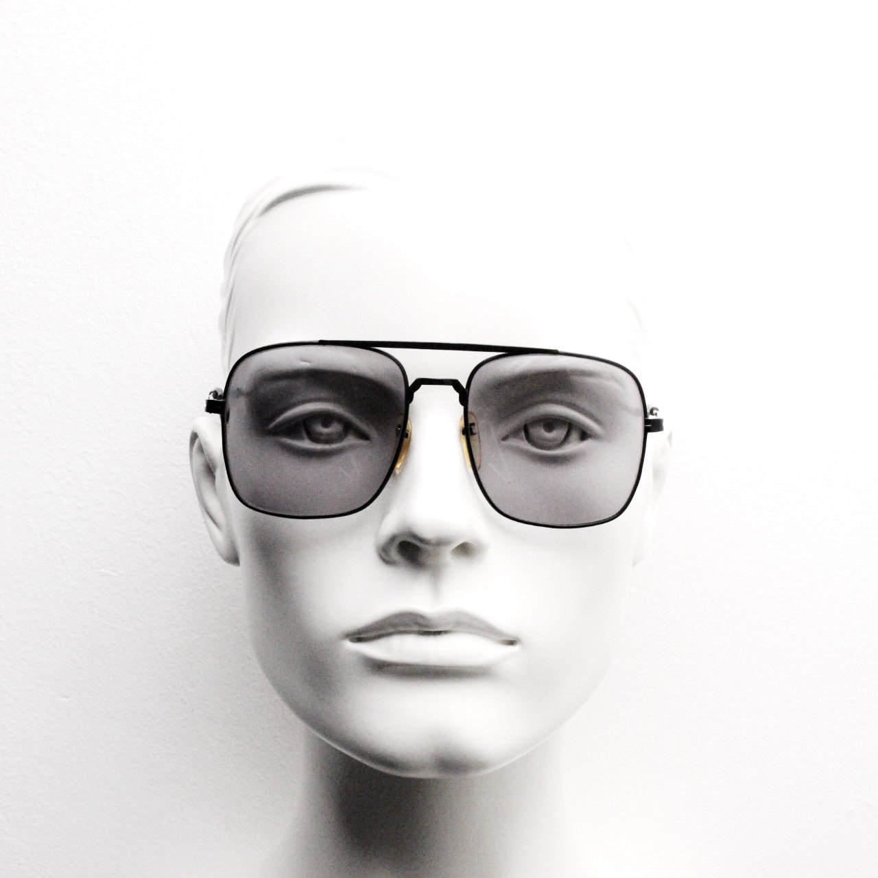 Vintage Square Aviator Metal Frame Polarized Sunglasses SUNGAIT Polarized Retro Square Aviator Sunglasses for Men  main image 2