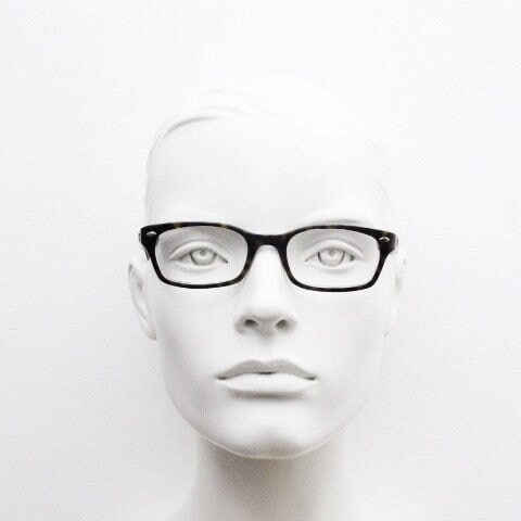 Ray Ban Rectangular Glasses Model 5150. Tortoise Acetate Slim Optical Frames With Sky Blue Interior. RX Spectacles. Rayban Eyeglasses Etsy