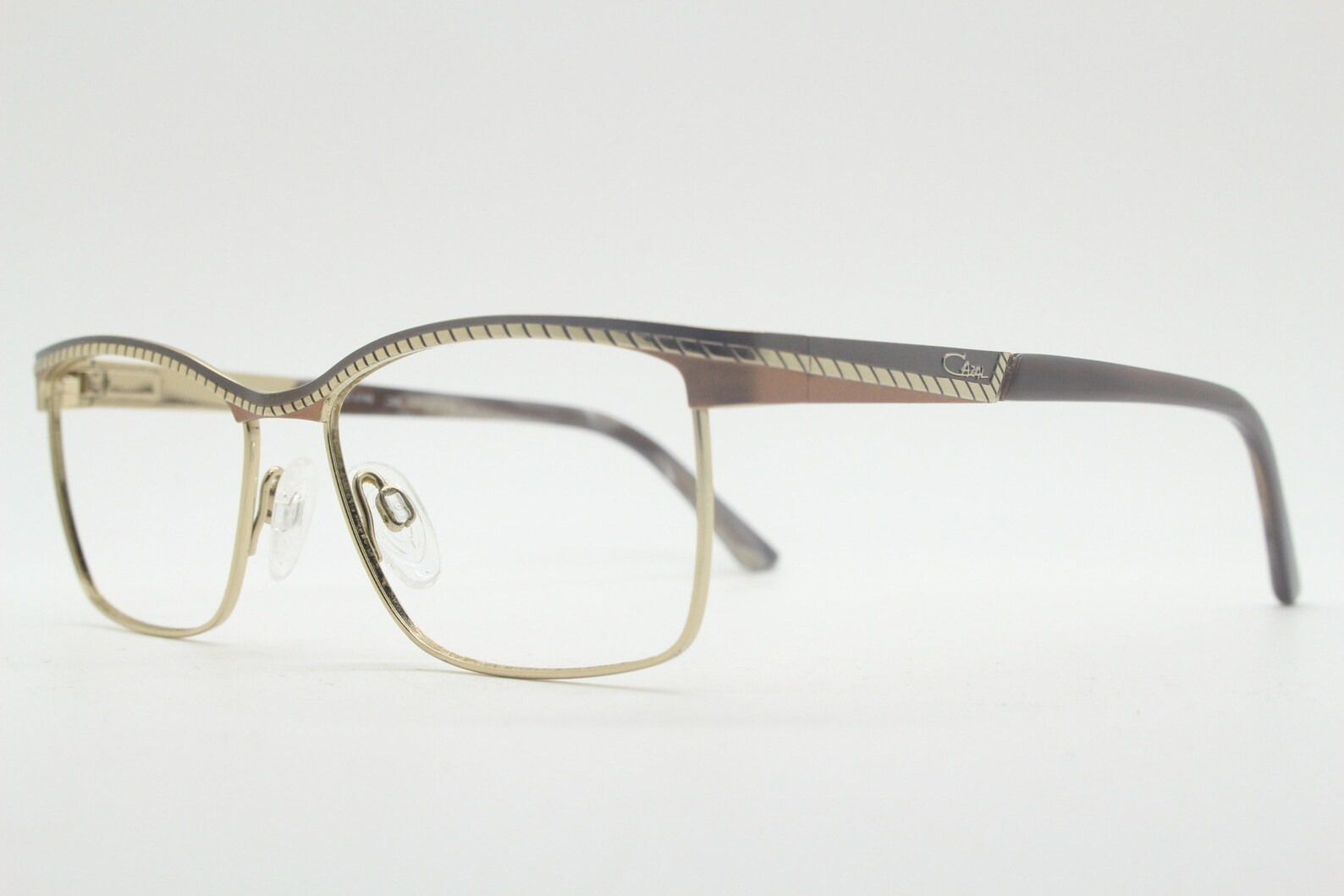 Germany Rectangle Frame Cazal 90s Vintage Glasses Model 4246 Made in Germany. Rectangular ...