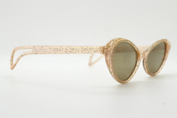 Dazzling 40s confetti cat eye glitter sunglasses.… - image 6
