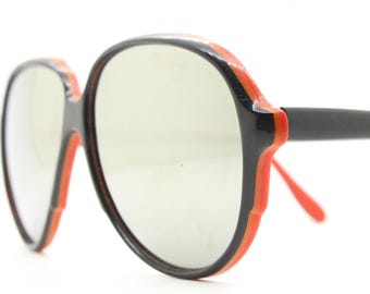1970’s Vintage Unisex Mirrored Lens Sunglasses, Sports Sunglasses, Frame France 1970 main image 4
