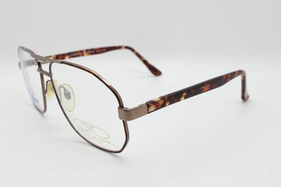 Maison de Frames 80s vintage angular square aviat… - image 3