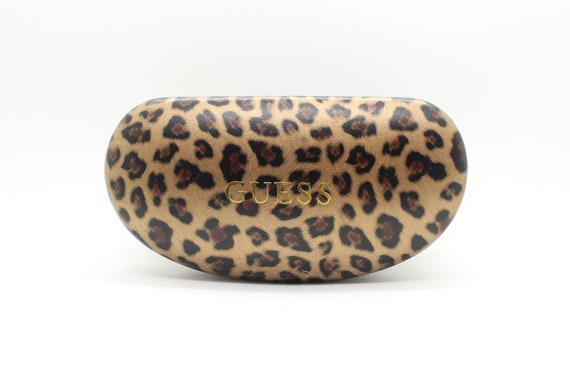 ?GUESS CHEETAH HARD SHELL GLASSES CASE Y2K GUESS Hard Shell Leopard Print Glasses / Sunglasses Case - Etsy main image 2