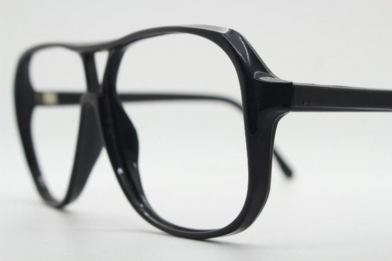 70s Vintage big square aviator eye glasses in exc… - image 5