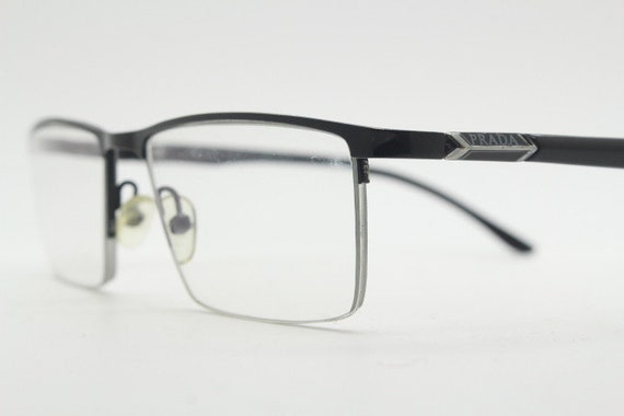 Prada rectangular glasses model 3630 made in Ital… - image 4