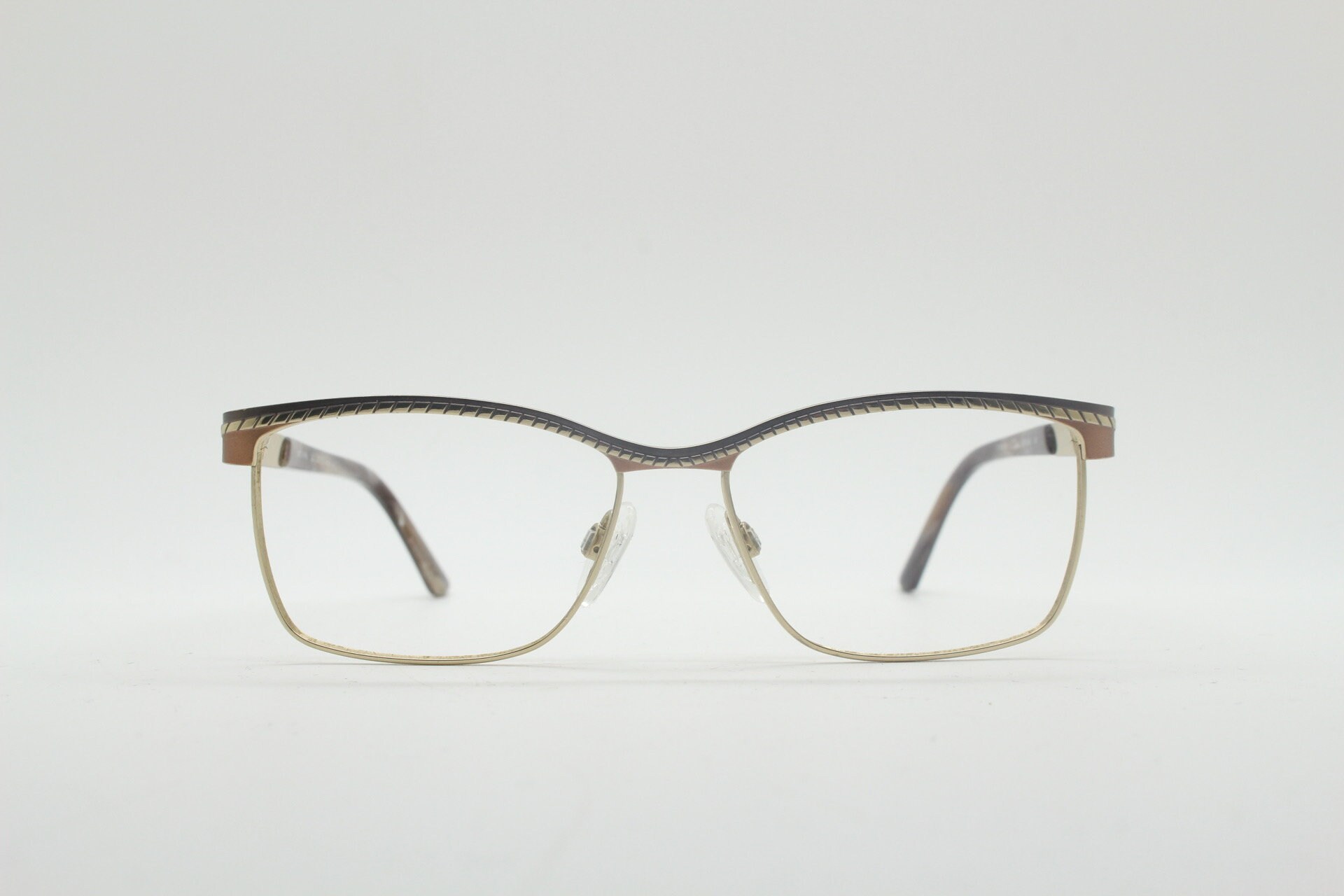 Germany Rectangle Frame Cazal 90s Vintage Glasses Model 4246 Made in Germany. Rectangular ...