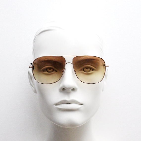小物 Ray-Ban Aviator Gold Sunglasses y2k Aviator Sunglasses: Gold/Brown 58/14/135 - HPG Brands