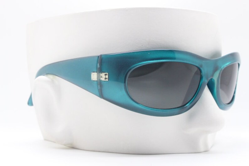 Y2K Vintage Sunglasses. Outrageous Oversized Wraparound - Etsy UK