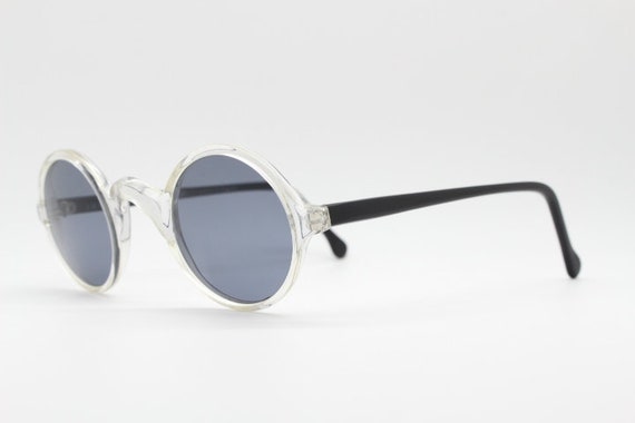 Francois Pinton - Paris 90's round vintage sunglasses… - Gem