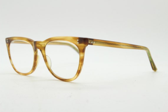 Vintage 40s slim wayfarer design glasses made in … - image 4