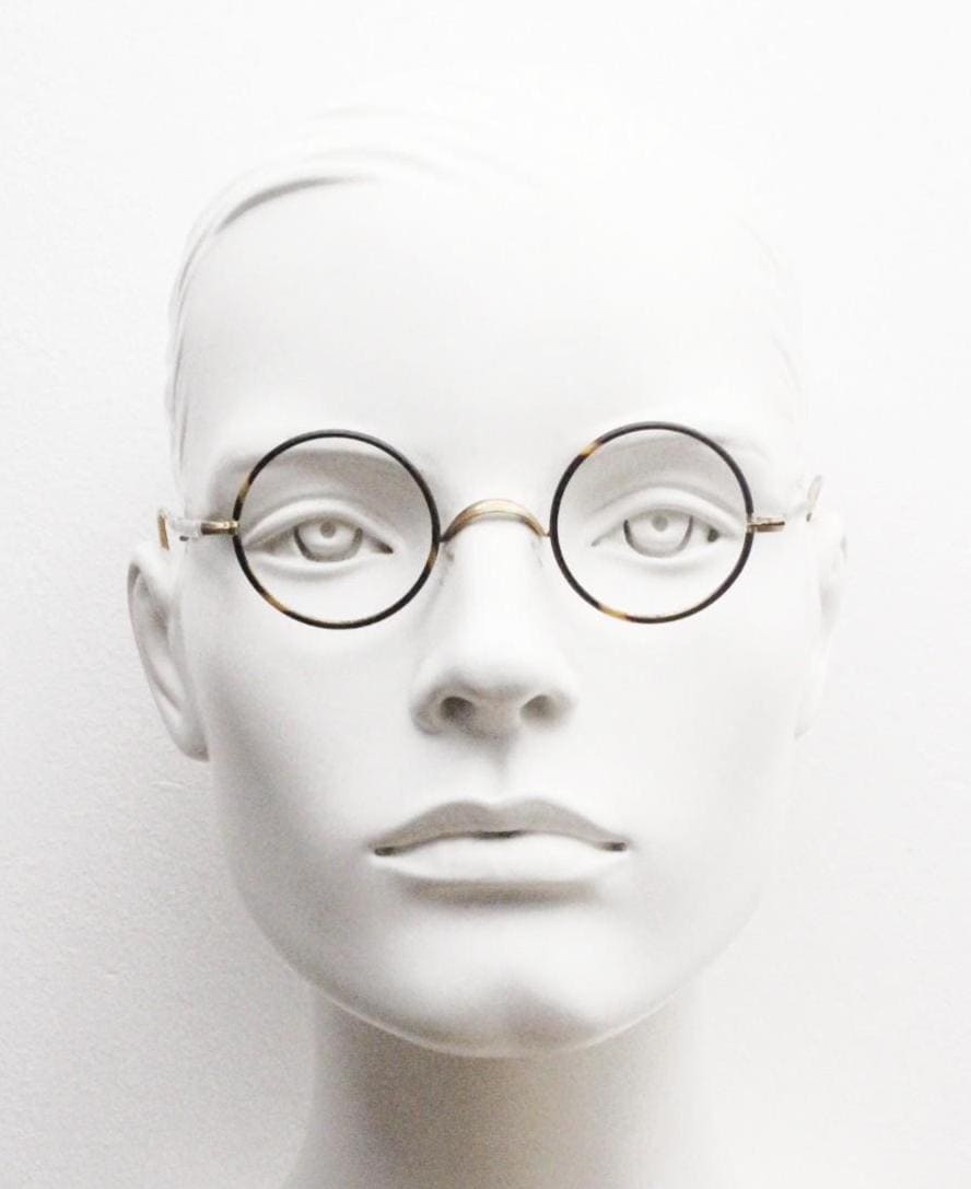 30s Vintage Windsor Gold Filled Eye Glasses. Brown Saddle  display picture 1
