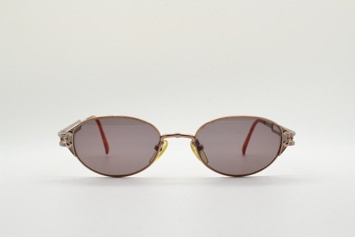 Jean Paul Gaultier 90s Vintage Oval Sunglasses Model 58-5103