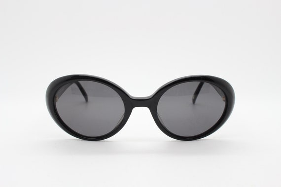 Sunex 90s vintage round acetate sunglasses. Women… - image 2