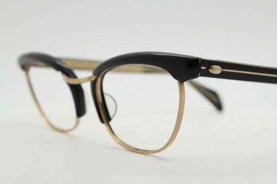 50s vintage pointed cat eye glasses made in Spain… - image 4