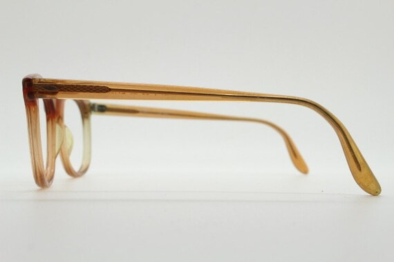 Vintage 60s round wayfarer design eye glasses mad… - image 5