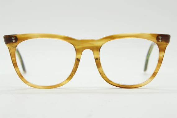 Vintage 40s slim wayfarer design glasses made in … - image 2