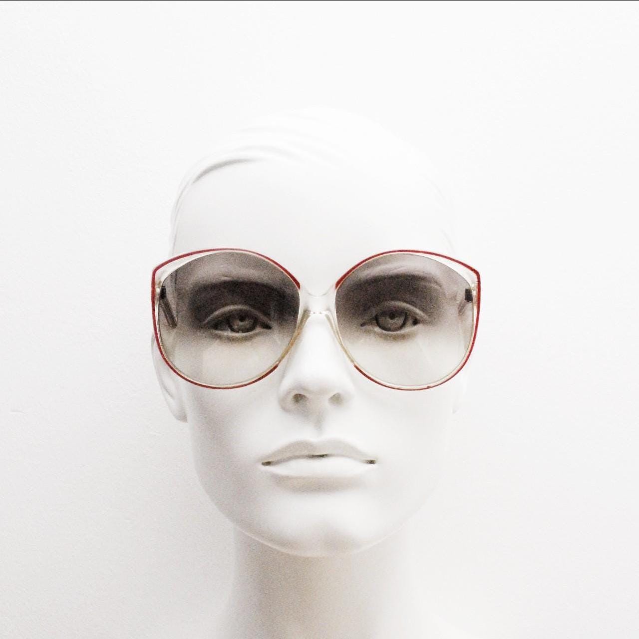 New Oversized Cat Eye Sunglasses Womens Retro Vintage 70s Trendy Amazon.com: Weewooday 4 Packs Cat Eye Sunglasses for Women  main image 4