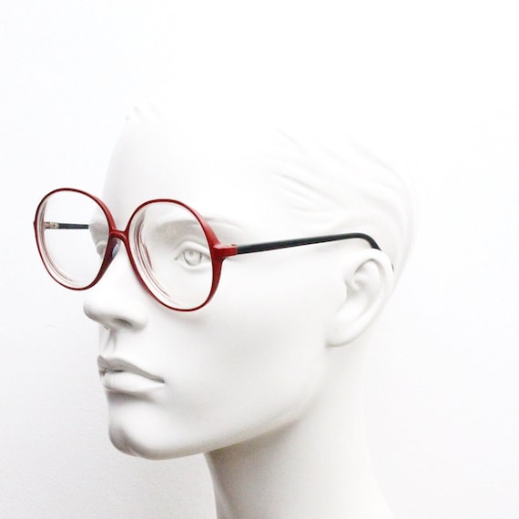 Metzler 80s oversized vintage glasses model 0609 … - image 2