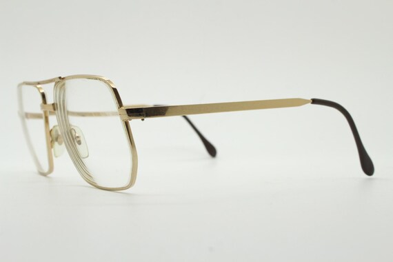 Apollo Optik 70s vintage angular square aviator e… - image 6