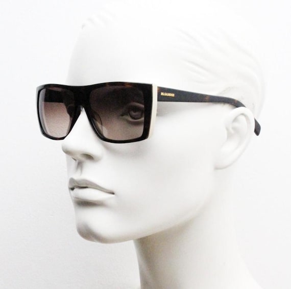 Jil Sander vintage rectangular sunglasses made in… - image 3