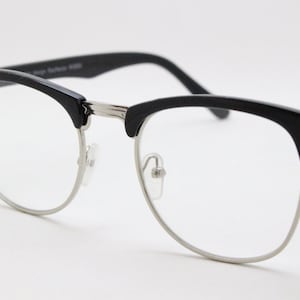 Half frame glasses fake sale
