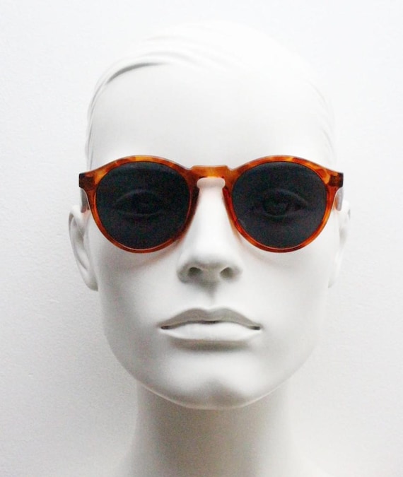 90s Vintage Round Mottled Tortoise Classic 30s, 40s