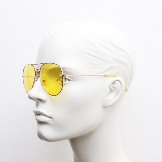 Occhiali Da Sole Vintage Rotondi Anni '80. Piccola Montatura Micro - Foto 4