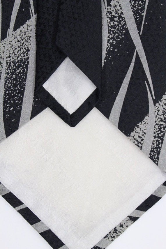 Balenciaga 70s vintage all silk necktie made in E… - image 10