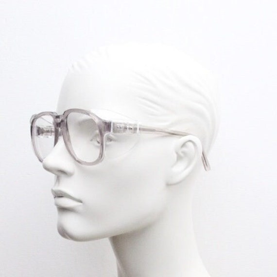 70s vintage dynamic square aviator glasses. Trans… - image 8