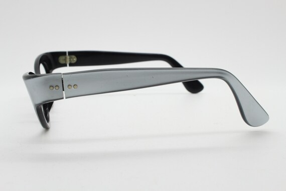 50s futurist vintage cat eye glasses made in Fran… - image 5