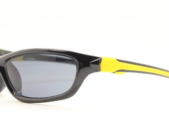 Gafas de sol vintage con protección Y2K para niños. Visera deportiva envolvente de los años 2000. Rave de los 2000. También aptas para bebés.