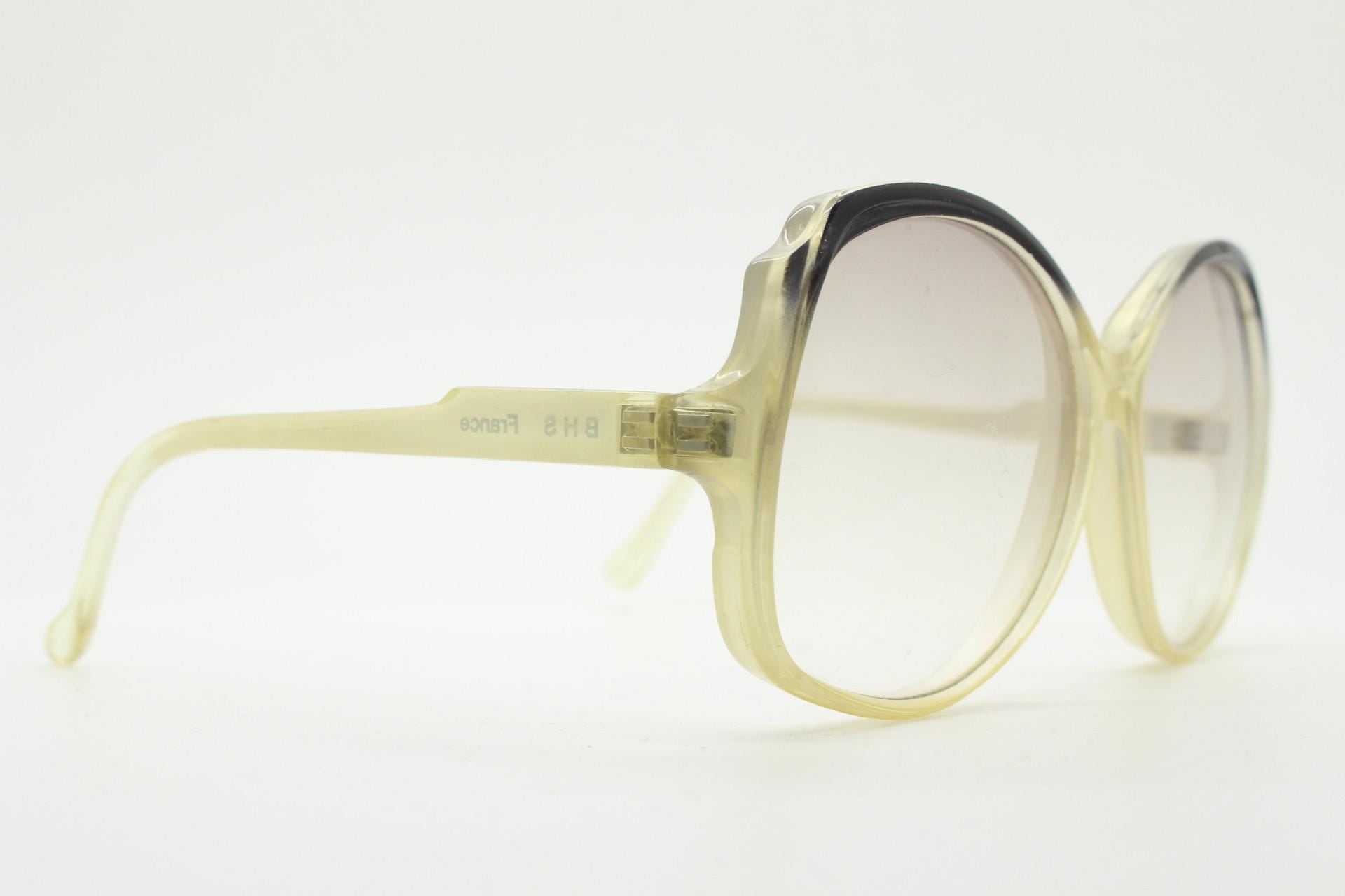 70s Vintage Oversized Sunglasses Made in France. Authentic  display picture 1
