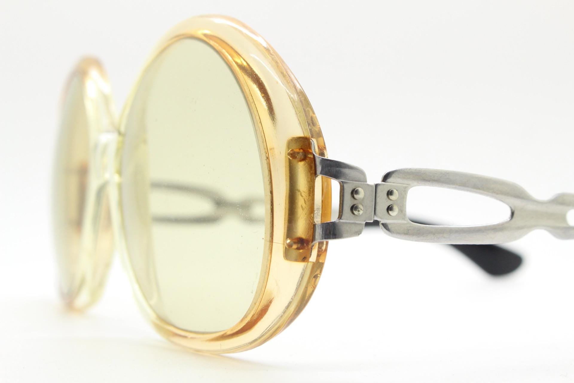 Vintage 60s 70s Renauld Sunglasses Oversize Cutout Vintage Models main image 3