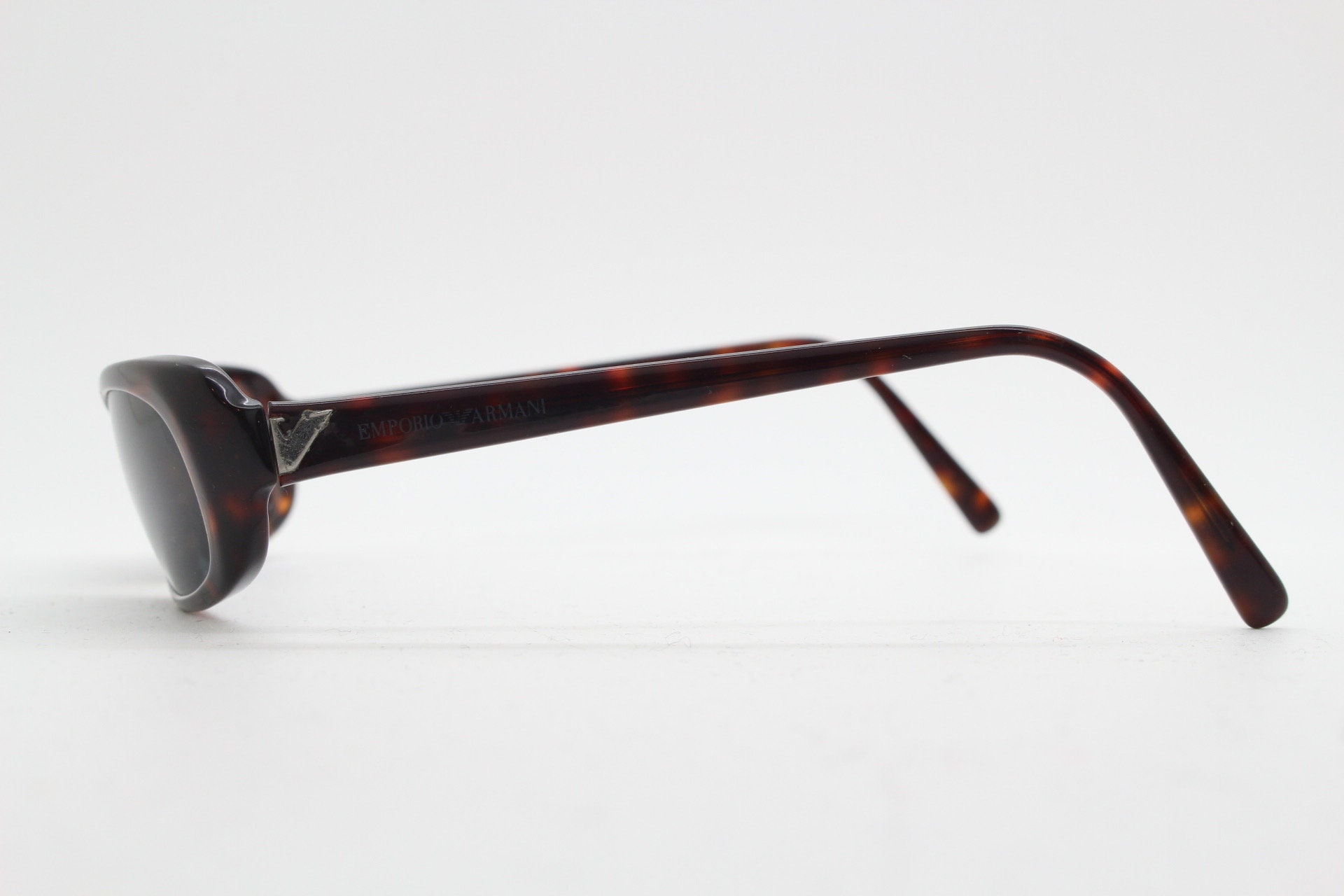 小物 90's vintage EMPORIO ARMANI sunglasses Emporio Armani Sunglasses 1997 Vintage Silver Round Blue