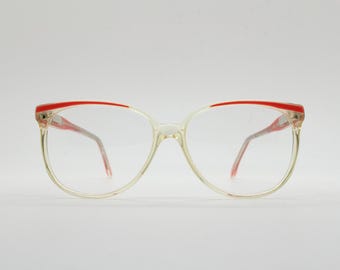 Anglo American Eyewear Vintage Hot Pink Fuchsia Cat Eye MOD  display picture 2