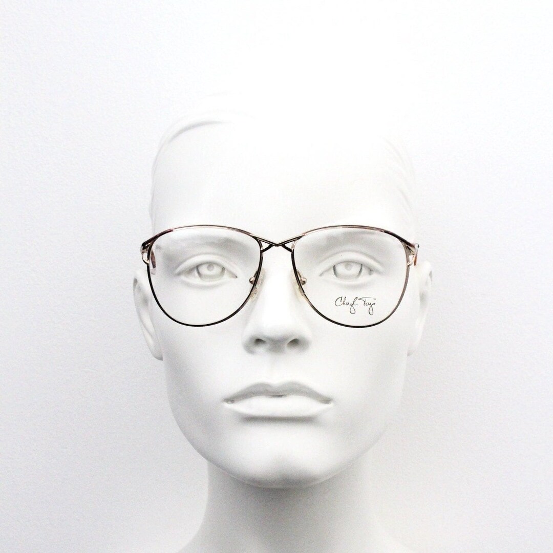 Cheryl Tiegs 80s Vintage Glasses Model 69 Made in Italy  display picture 1