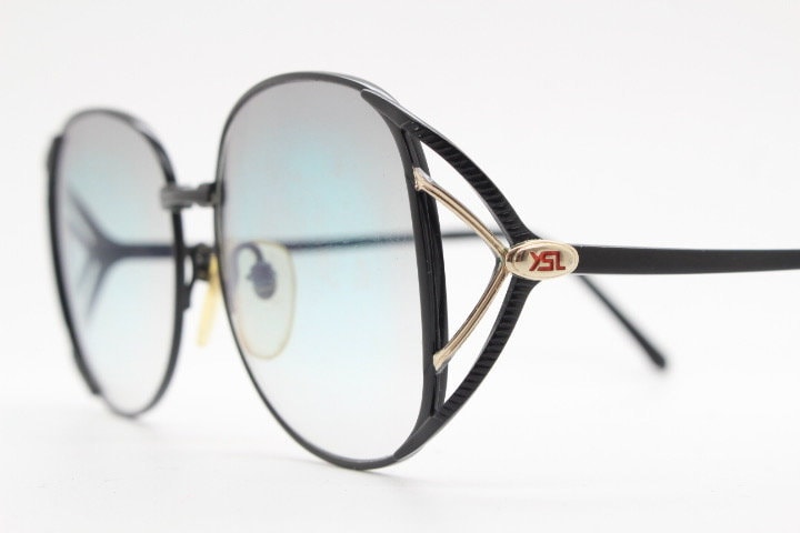 Yves Saint Laurent 80s Vintage Oversized Sunglasses Made in Yves Saint Laurent 80s Vintage Oversized Sunglasses Made in