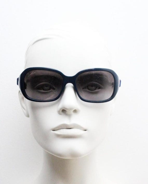 Emilio Pucci Y2K Vintage Big Rectangular Sunglasses Made in  display picture 1