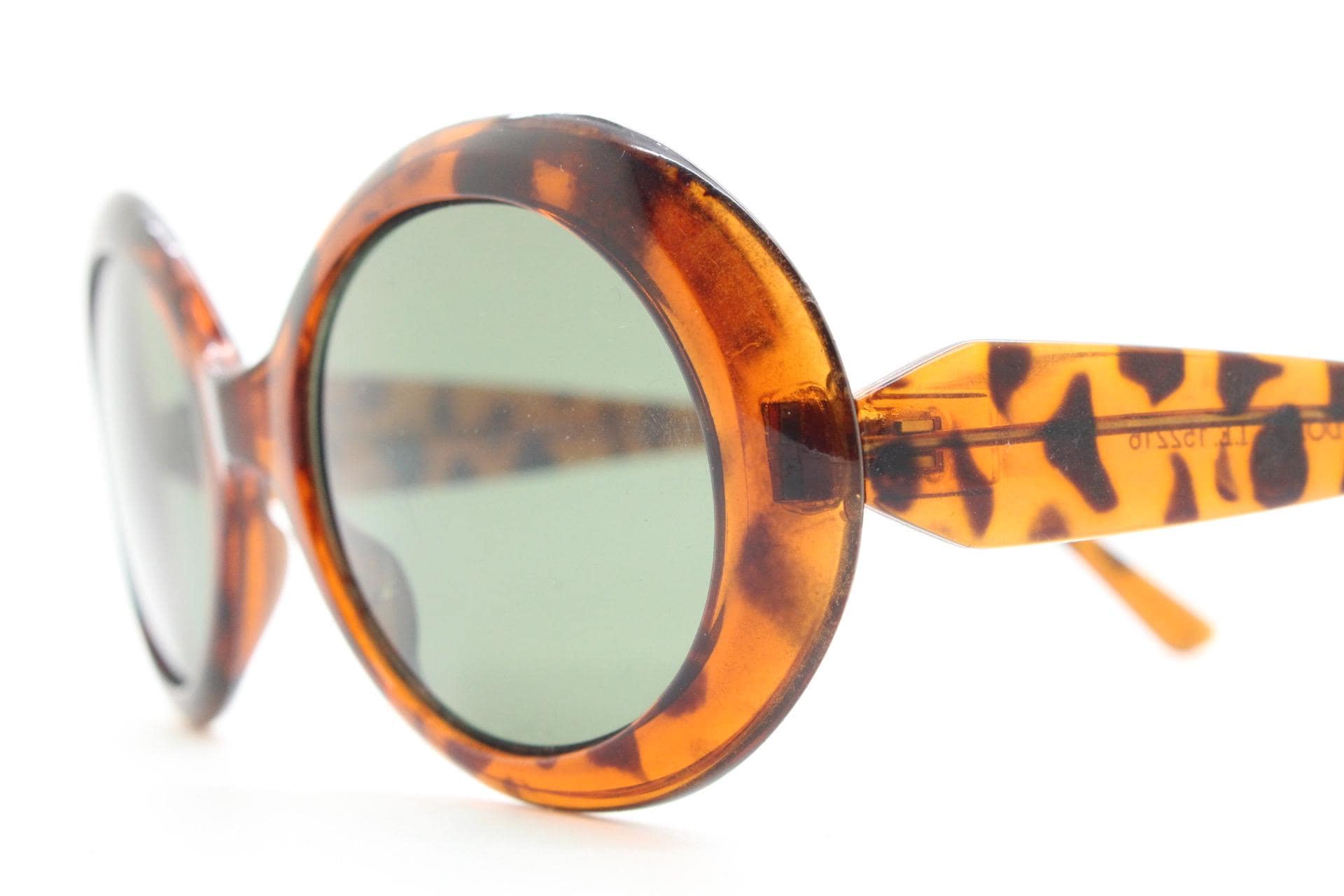 90s Vintage Big Oval Sunglasses. Chic 60s Design Thickened 